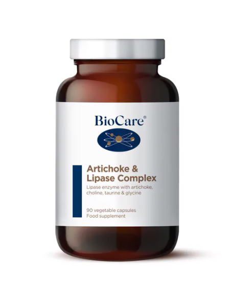 Artichoke & Lipase Complex 90 Cápsulas Vegetales de Vbyotics