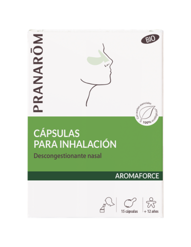 Aromaforce Capsulas Inhalacion 15Cap. de Pranarom P.Acabado