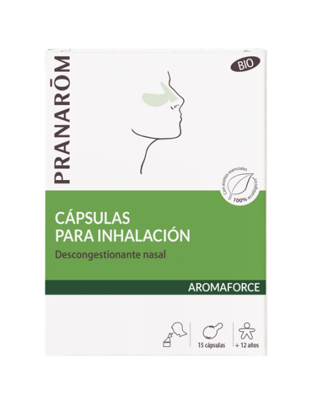 Aromaforce Capsulas Inhalacion 15Cap. de Pranarom P.Acabado