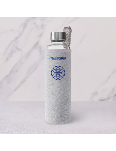 Botella De Cristal Borosilicato de Alkanatur