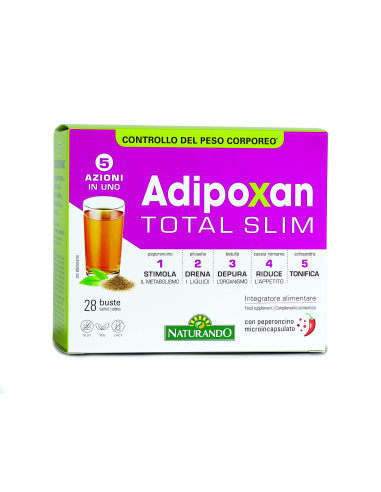 Adipoxan Total Slim 28 Viales. Naturando