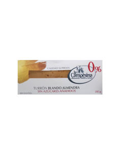 Turrón Blando Jijona Almendra 185g La Campesina S/A