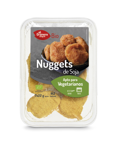 Nuggets Vegetarianos Bio (F), 154 G (7X22 G) de El Granero Integral