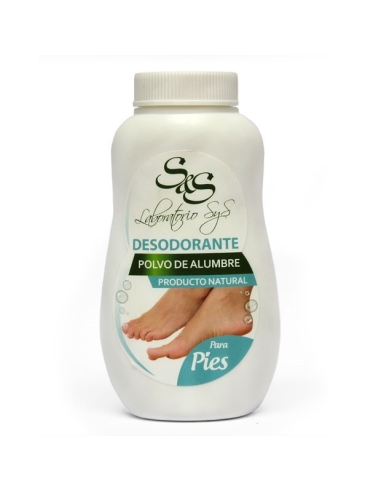 Desodorante Natural Alumbre en Polvo 100 g  Sys Original