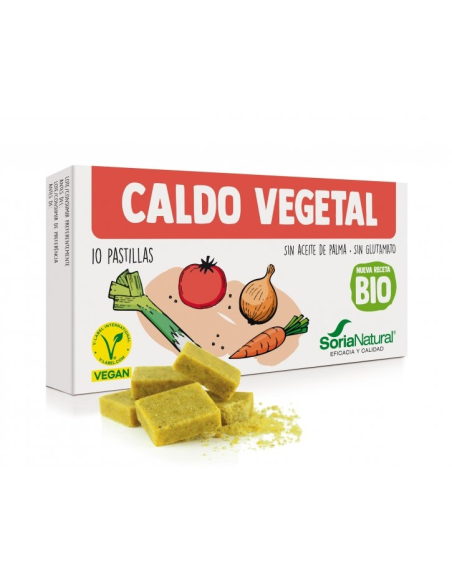 Pacote 3X2 Caldo de Legumes 120 G Alecosor Soria Natural