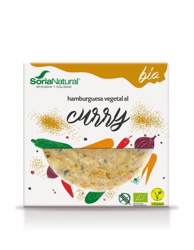 Hamburguesa Vegetal Al Curry Bio de Alecosor Soria Natural