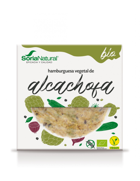 Pack de 2 Hambúrgueres de Alcachofra Vegetais Biológicos da Alecosor Soria Natural