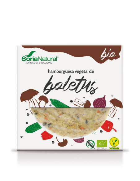 Pack 3X2 Hambúrguer Vegetal Boletus Bio Alecosor Soria Natural