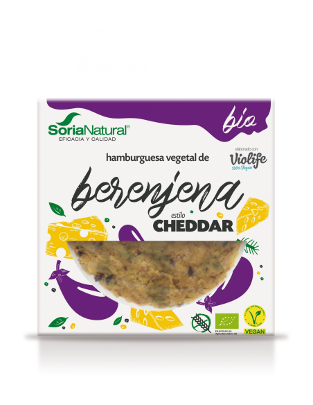 Hamburguesa Vegetal Berenjena Queso Alecosor Soria Natural