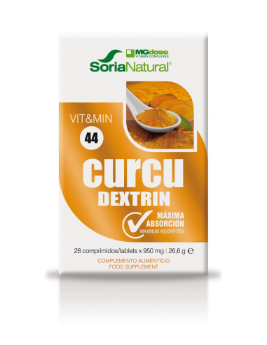 Pacote de 2 Curcudextrina 28Comp. por Mgdose