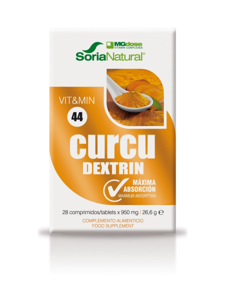 Pacote de 2 Curcudextrina 28Comp. por Mgdose