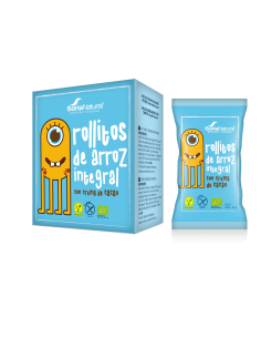 Pacote de 2 Rolinhos de Arroz com Cacau 4 Unidades. de Alecosor Soria Natural