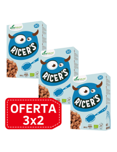 Pack 3X2 Arrozinhos de Chocolate Alecosor Soria Natural