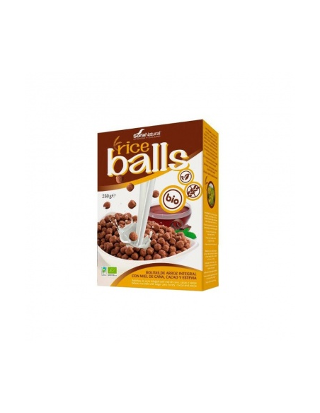 Pacote de 2 Bolas Ricers Bolas de Arroz com Chocolate da Alecosor Soria Natural**