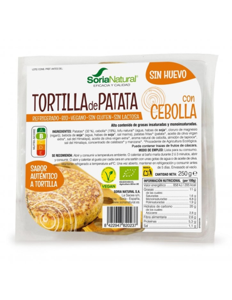 Pacote de 2 unidades de Tortilha de Batata com Cebola da Alecosor Soria Natural