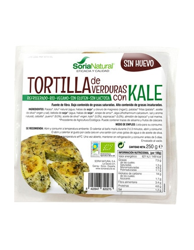 Pack 3X2 Tortilla De Verduras Y Kale Alecosor Soria Natural