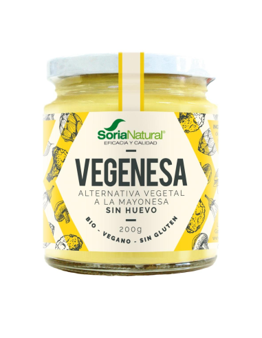 Pack 3X2 Vegenesa - Mayonesa Sin Huevo Alecosor Soria Natural