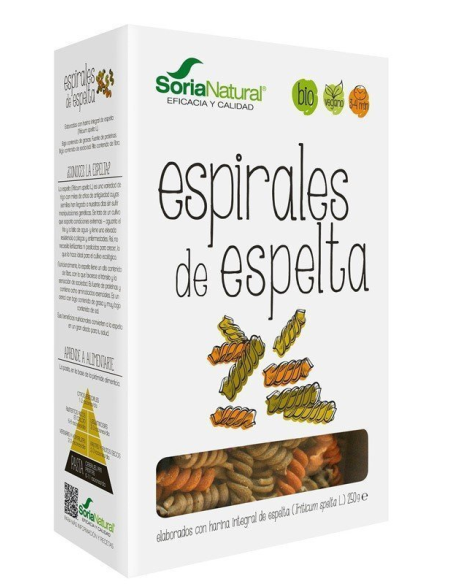 Pacote de 2 Espirais de Espelta Inteiras 250 Gramas
