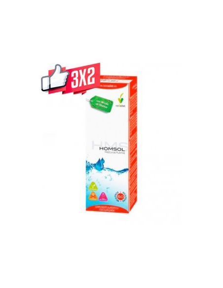 Embalagem 3x2 Homsol 50 Ml Recipiente de 50 ml. por Novadiet