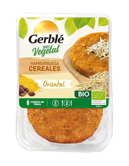 Hamburguesa de cereales oriental 2 und.