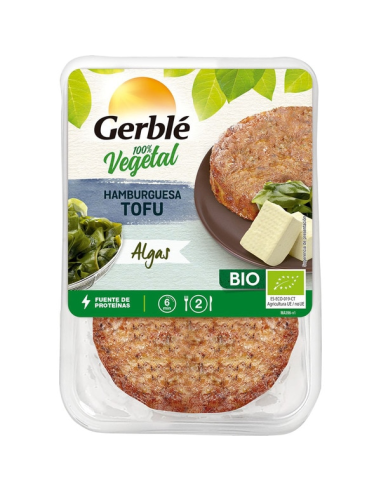 Hamburguesa de tofu y algas 2 und. | Salud y sabor natural