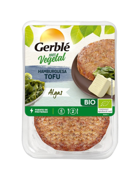 Hamburguesa de tofu y algas 2 und. | Salud y sabor natural