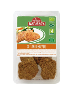 Seitán rebozado en filetes: sabor vegano irresistible