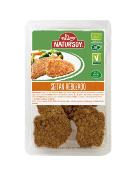 Seitán rebozado en filetes: sabor vegano irresistible
