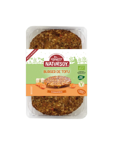 Hamburguesa de tofu y zanahoria 18 unidades saludables y veganas