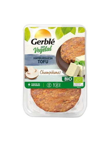 Hamburguesa de tofu y champiñón 18 unidades – Salud y sabor