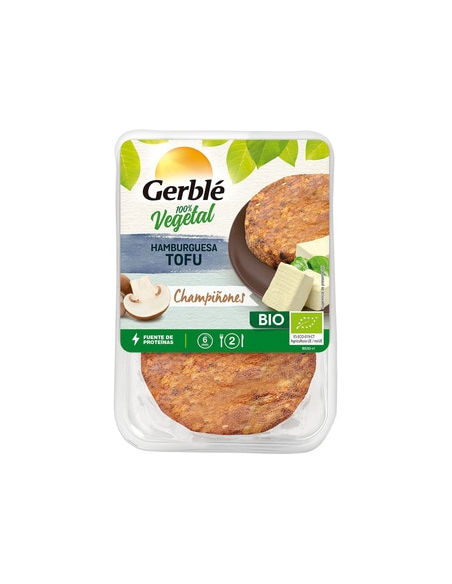 Hamburguesa de tofu y champiñón 18 unidades – Salud y sabor