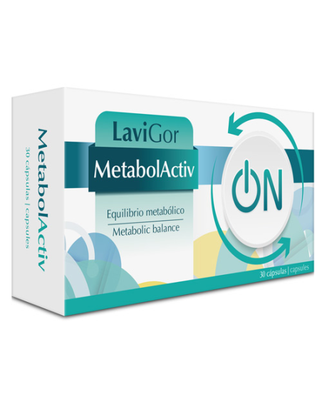 Metabol Activ 30 Cápsulas de Lavigor