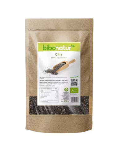 Semillas De Chia Eco 250 Grm de Bibonatur
