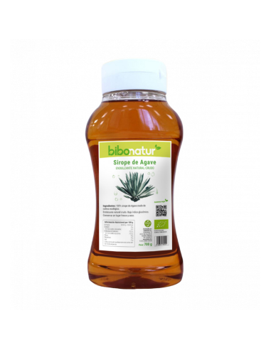 Sirope de Agave Crudo Eco 700g Bibonatur Natural y Saludable