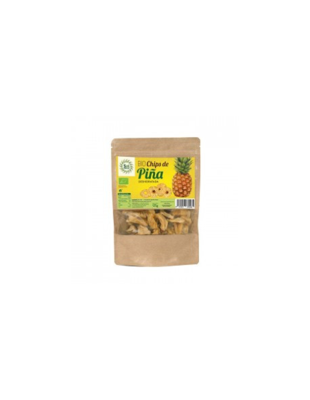 Chips de Piña Bio 125g Bibonatur | Snack Natural y Saludable
