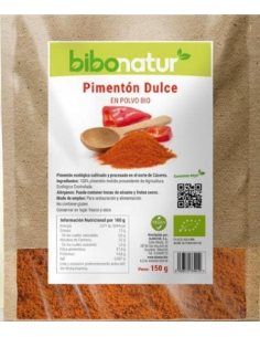 Pimentón Dulce Salero Bio 100g | Calidad Natural Bibonatur
