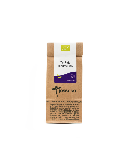 Té Rojo-Hierbaluisa Bio 20 Pir.  Biobox 20 Pirámides de Josenea