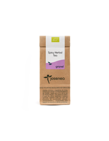 Té Herbal Picante Bio 25g Bolsa Kraft Josenea Granel