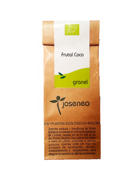 Frutal Coco Bio Granel 50g Josenea – Natural y Saludable