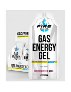 Gas Energy Gel Fresa Fire Nutrition 20 Ud. Sin Gluten