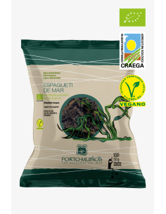 Espagueti de Mar Ecológico Porto-Muiños 50g - Alga Natural