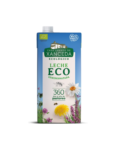 Leche Semidesnatada Bio Casa Xanceda 1L – Natural y Saludable
