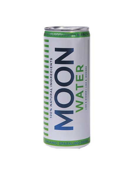 Refresco Sabor Lima - Jengibre Bio, 250 Ml de Moonwater