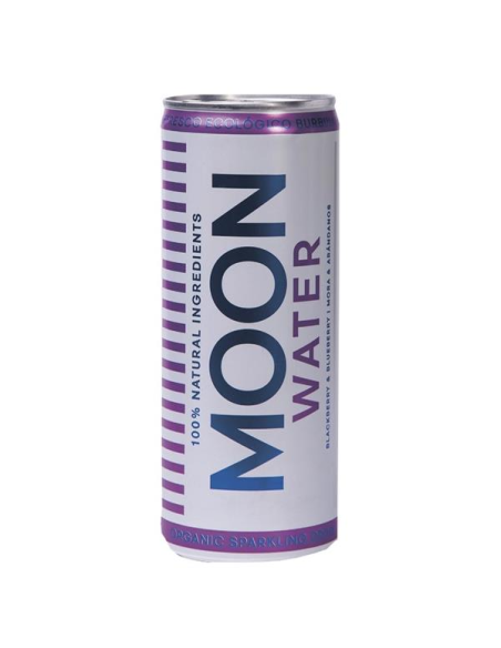 Refresco Bio de Mora y Arándanos Moonwater 250 ml