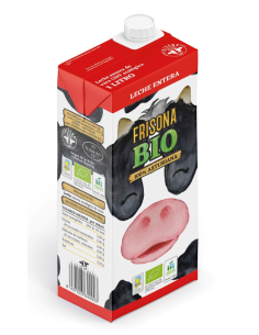 Leche Entera Bio Frisona 1L  Natural y Orgánica