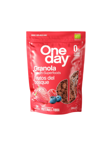 One Day Granola Frutos Del Bosque Bio 300 g  de One Day Granolas