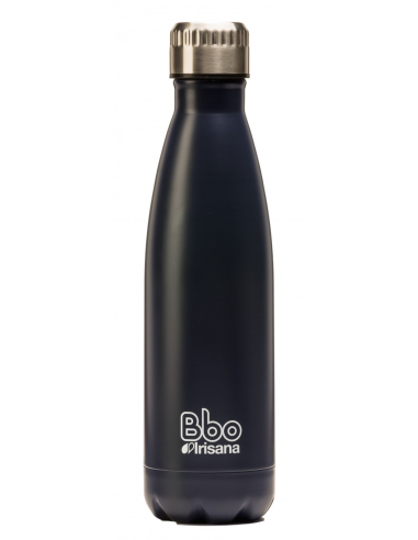 Botella Bbo7- Azul Oscuro Termo Acero Inoxidable 500 Ml de Irisana
