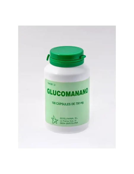 Glucomanano 100Caps Estel-Farma | Control Natural de Peso