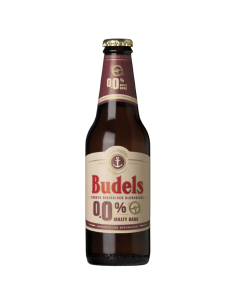 Cerveza Malteada Dark 0% Alcohol Bio Budels Pack 6x30cl
