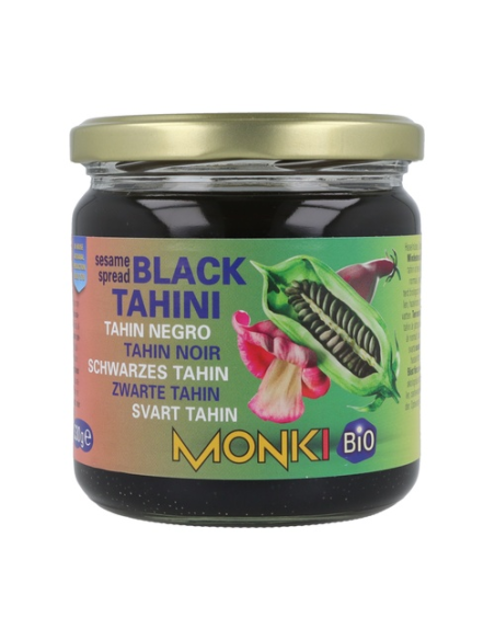 Tahin De Sesamo Negro 330Gr.  Bio S/Sal de Monki